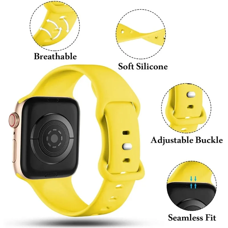 Cinturino in silicone per Apple Watch 38/40mm (Nuovo)
