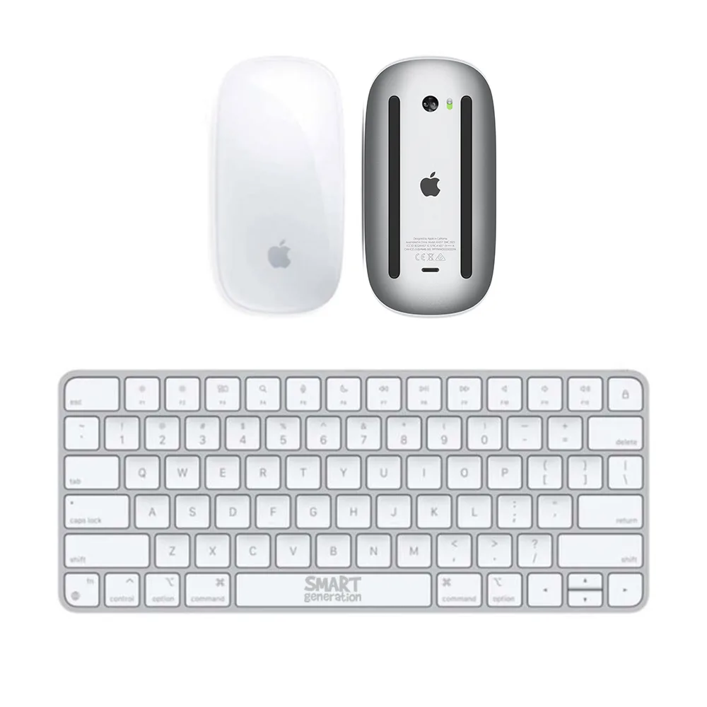 Apple Magic Mouse 2 + Magic Keyboard (2a Generazione) con batteria integrata (Ricondizionato), fotografia 2
