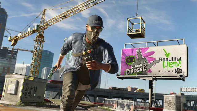 Ubisoft Watch Dogs 2 PS4 (PlayStation 4) - Usato, fotografia 2