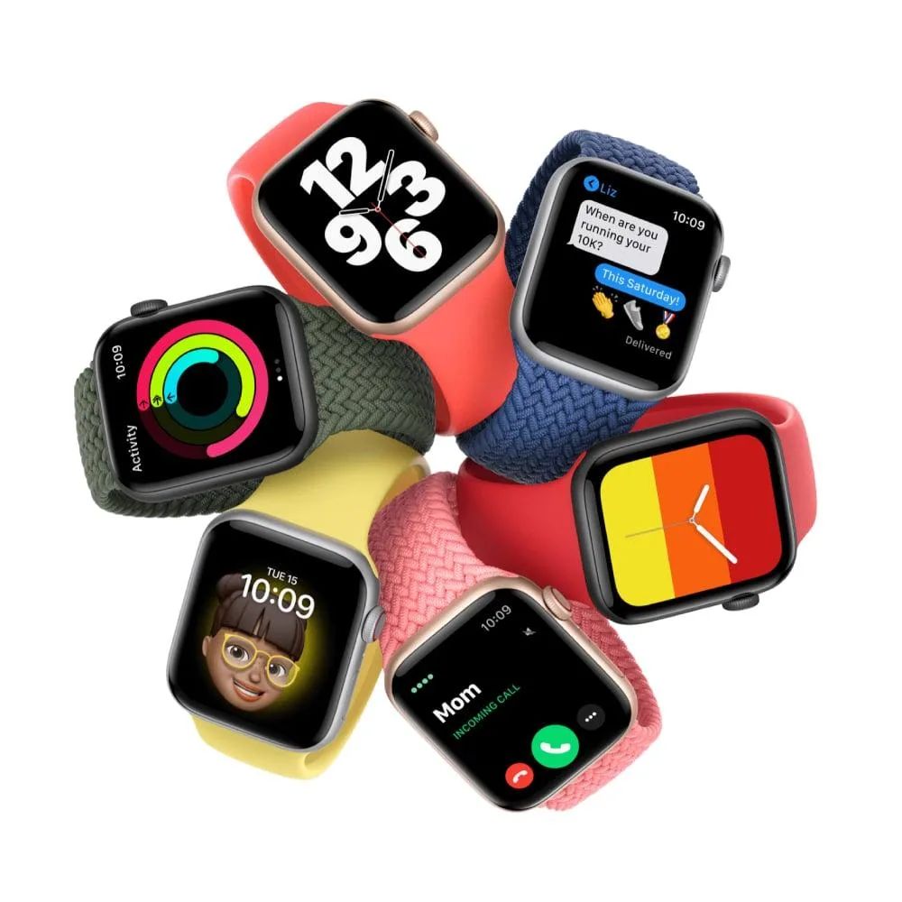 Apple Watch SE (2025) 40mm, Nero Mezzanotte, fotografia 3