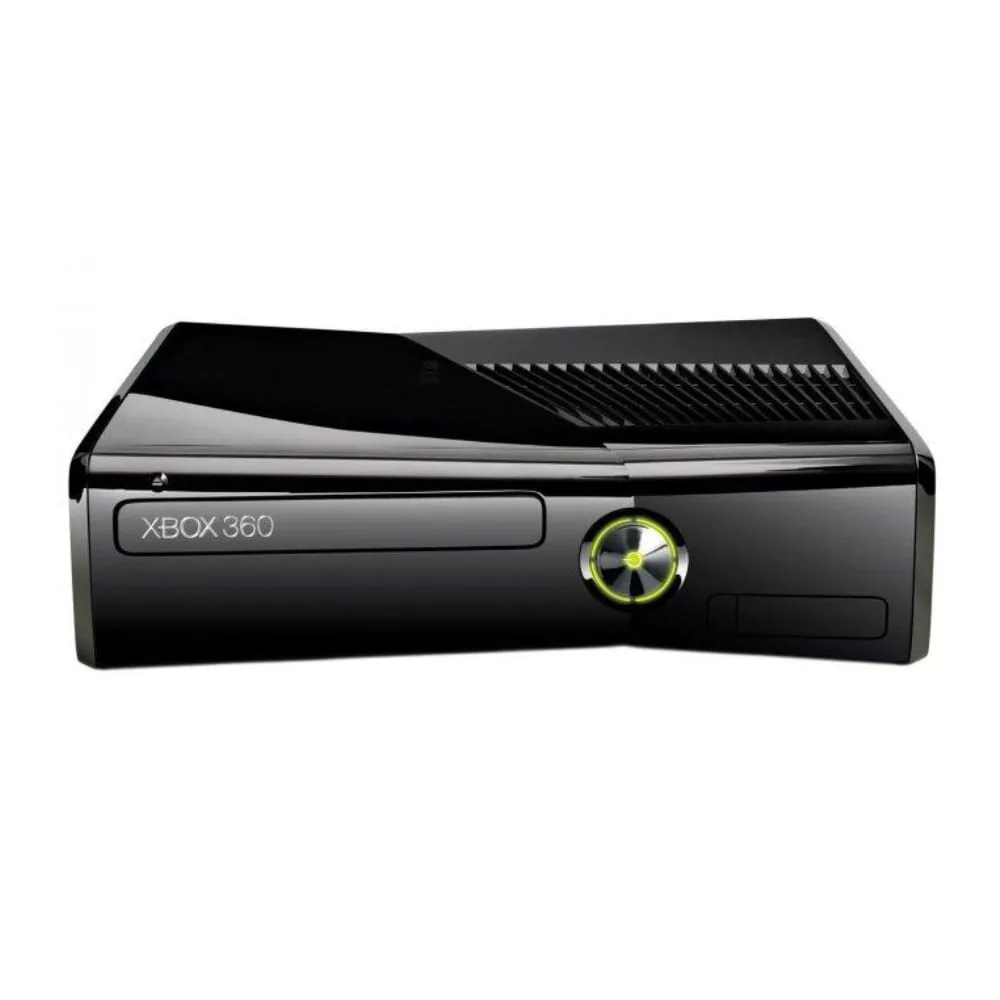 Microsoft Xbox 360 Slim (Nero, 250GB) Ricondizionato, fotografia 2