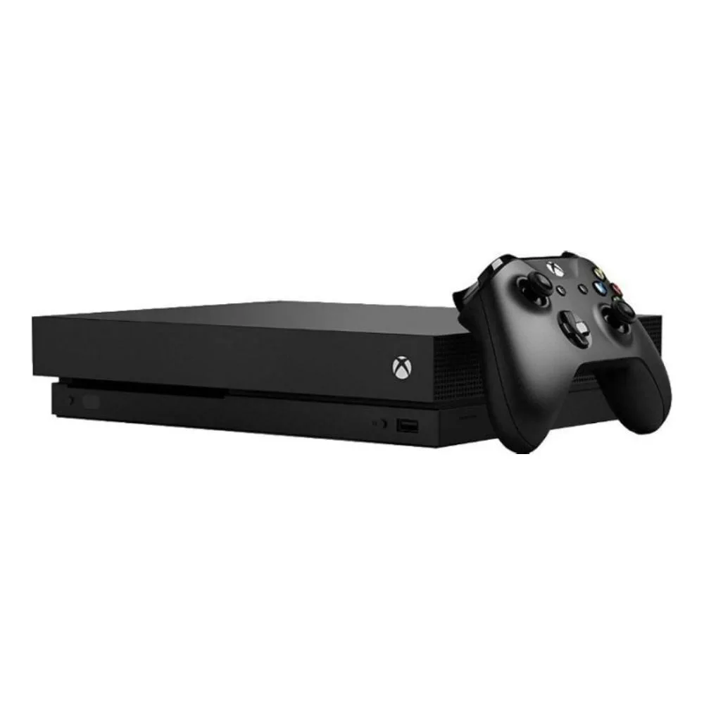 Microsoft Xbox One X (Nero, 1000GB) Ricondizionato, fotografia 2