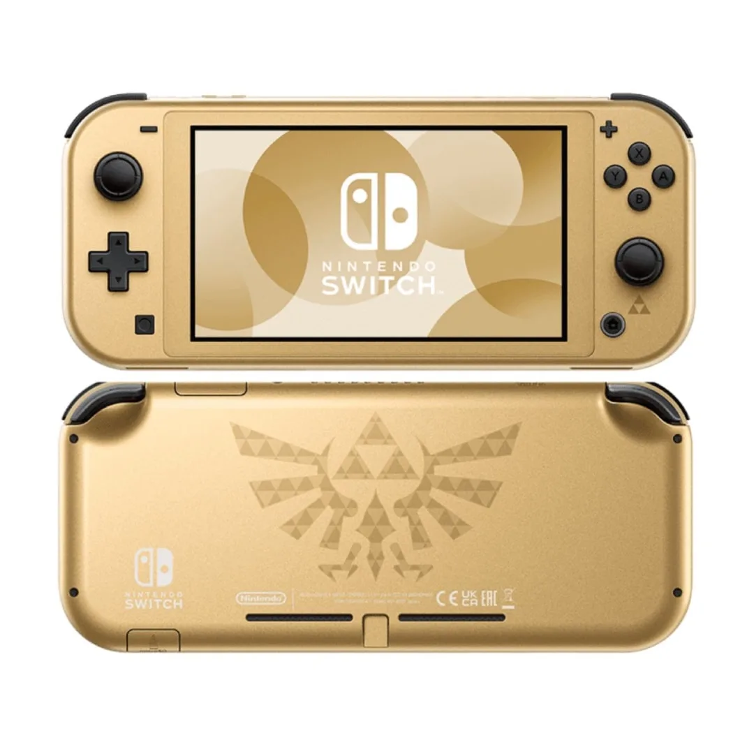 Nintendo Switch Lite 32GB (5.5 pollici, Edizione Hyrule) Ricondizionato, fotografia 3