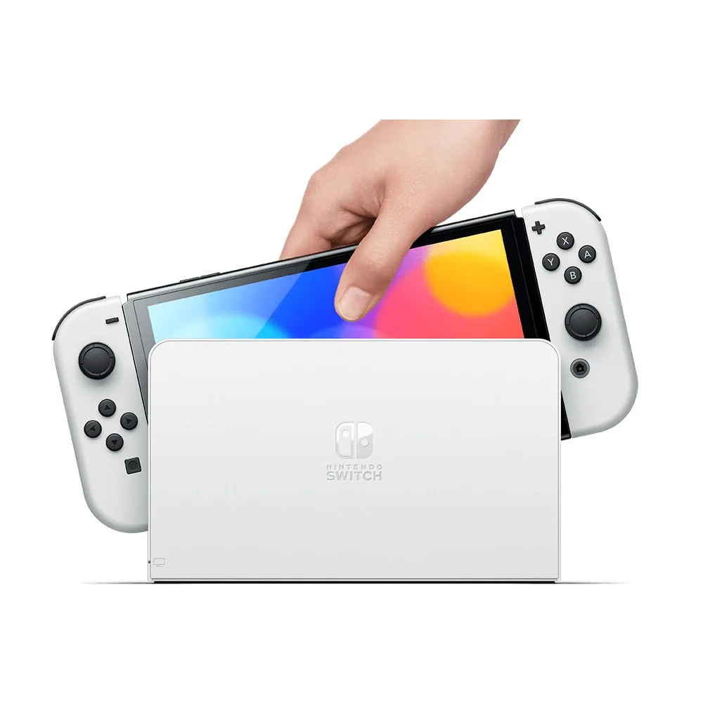 Nintendo Switch OLED 64GB (7 pollici, Bianco) Ricondizionato, fotografia 3