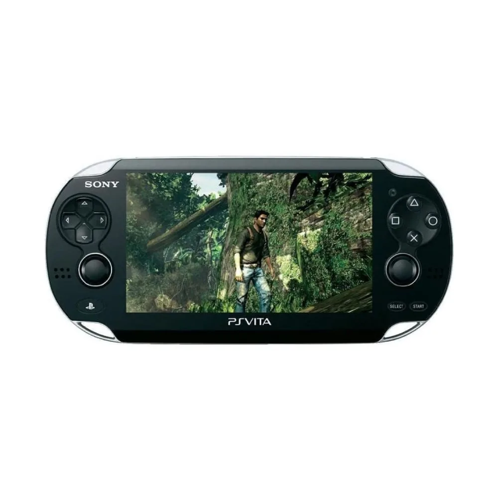 Sony PlayStation Vita (PS VITA 4GB, Crystal Black, WiFi + 3G) Ricondizionato, fotografia 2