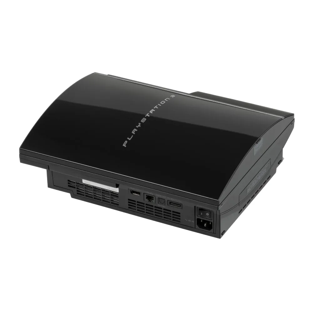 Sony PlayStation 3 FAT (Nero, 80GB) Ricondizionato, fotografia 3