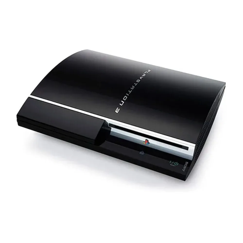 Sony PlayStation 3 FAT (Nero, 80GB) Ricondizionato, fotografia 2