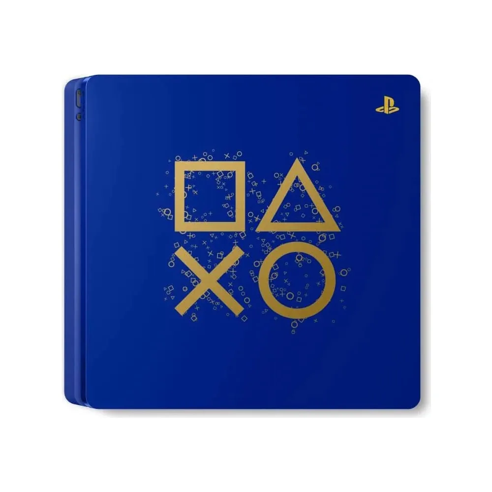 Sony PlayStation 4 Slim (Days of Play Edition, 500GB) Ricondizionato, fotografia 2