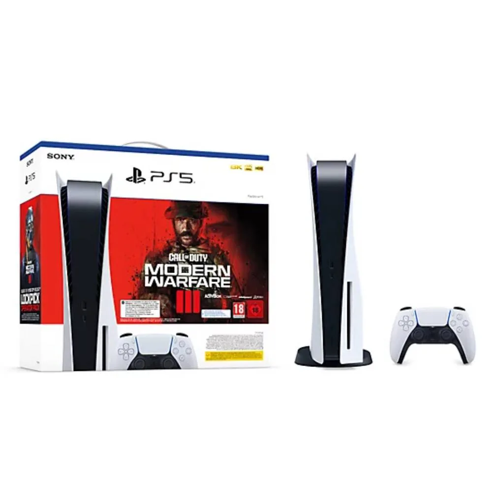 Sony console PlayStation 5 Standard + Call Of Duty Modern Warfare 3, fotografia 4