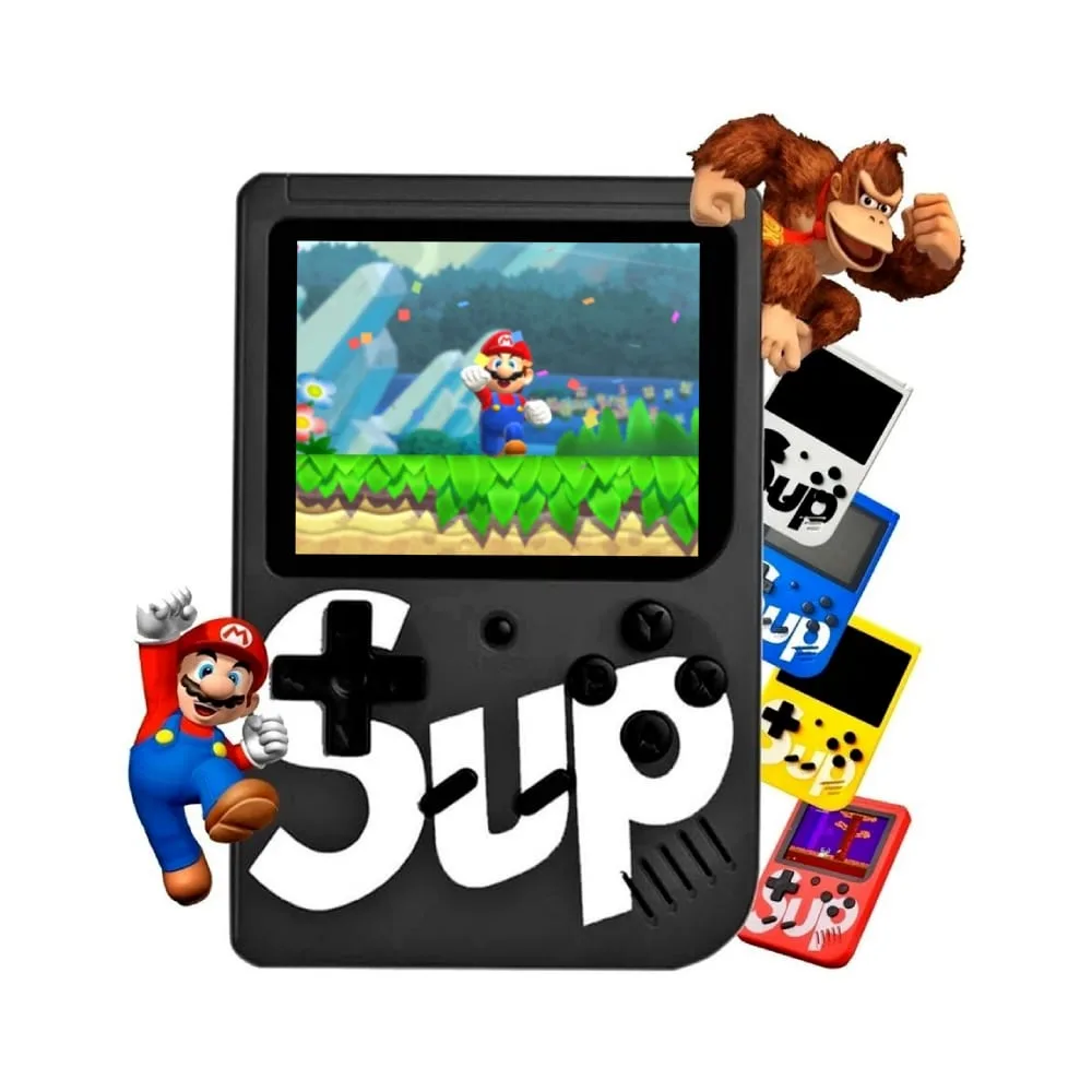 Game Box Plus con 400 giochi inclusi - Mini retro console portatile, fotografia 2