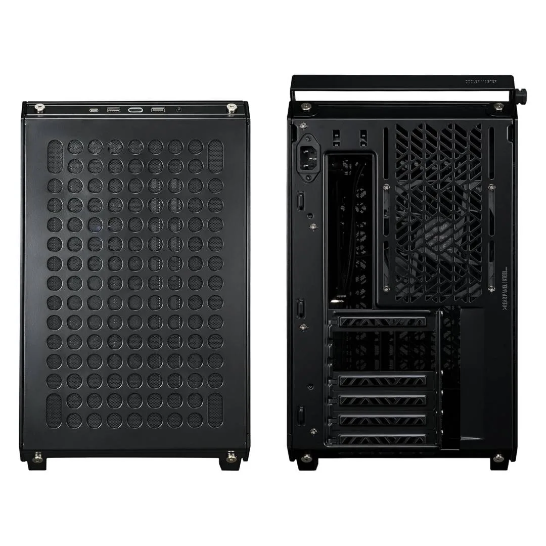 PC Gaming Cooler Master Qube (Ryzen 7 5700X3D, 32GB RAM, 2.25TB NVMe, RTX 4070 12GB, WiFi) - Windows 11 Pro, fotografia 3