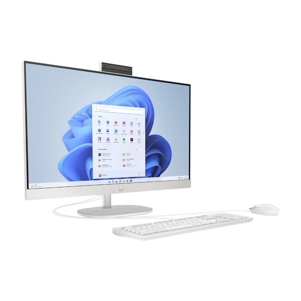 HP 27-cr0017nl All-in-One PC (27 pollici, Ryzen 7 7730U, 16GB RAM, 1TB SSD, Radeon 8GB) Ricondizionato, fotografia 3