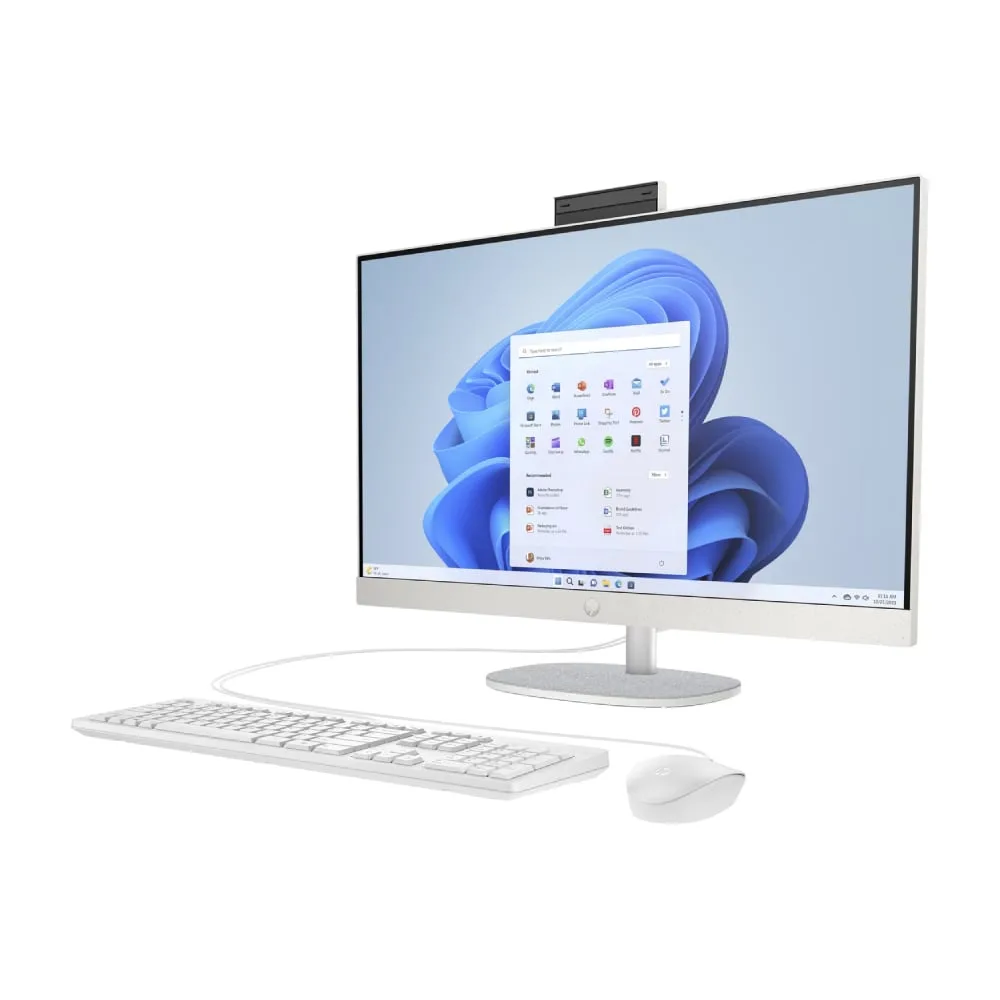 HP 27-cr0017nl All-in-One PC (27 pollici, Ryzen 7 7730U, 16GB RAM, 1TB SSD, Radeon 8GB) Ricondizionato, fotografia 2