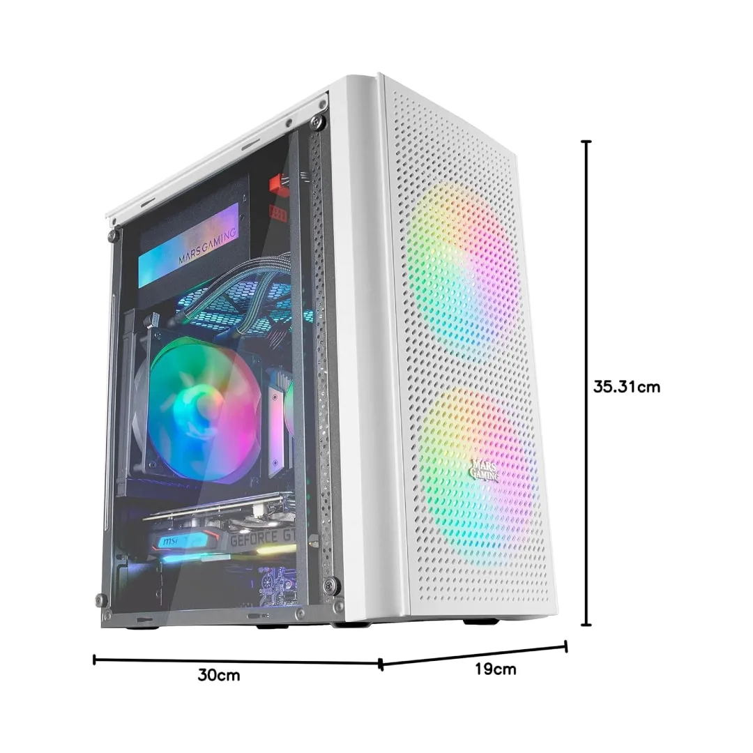 PC Gaming Assemblato Ricondizionato (Ryzen 5, 8GB RAM, 1.5TB, RX 580 4GB ) – W11 Pro, fotografia 2
