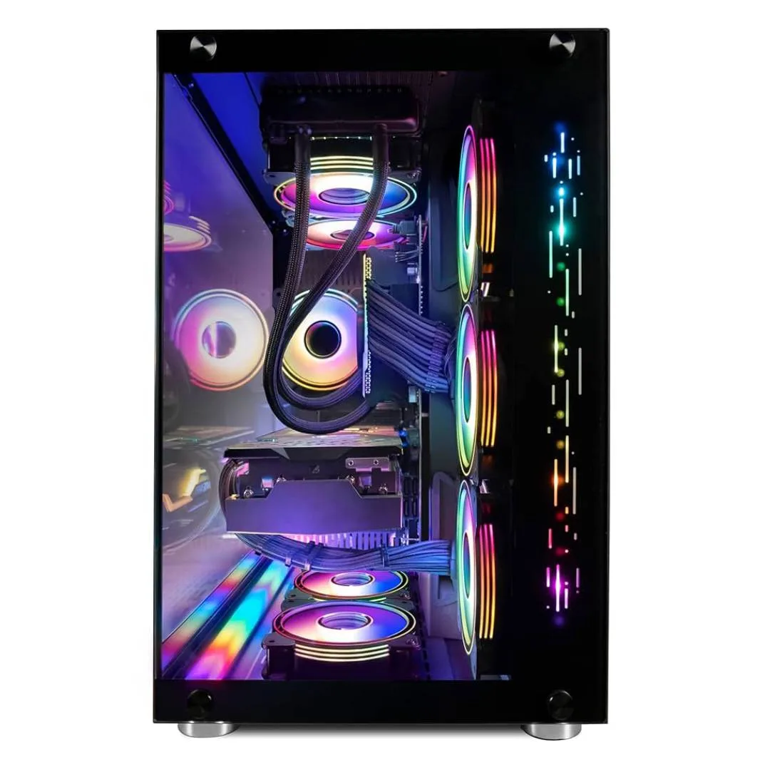 PC Gaming Assemblato (Ryzen 7 7800X3D, 32GB DDR5, 1TB NVMe, RX 7800 XT 16GB, WiFi) – Windows 11 Pro, fotografia 3