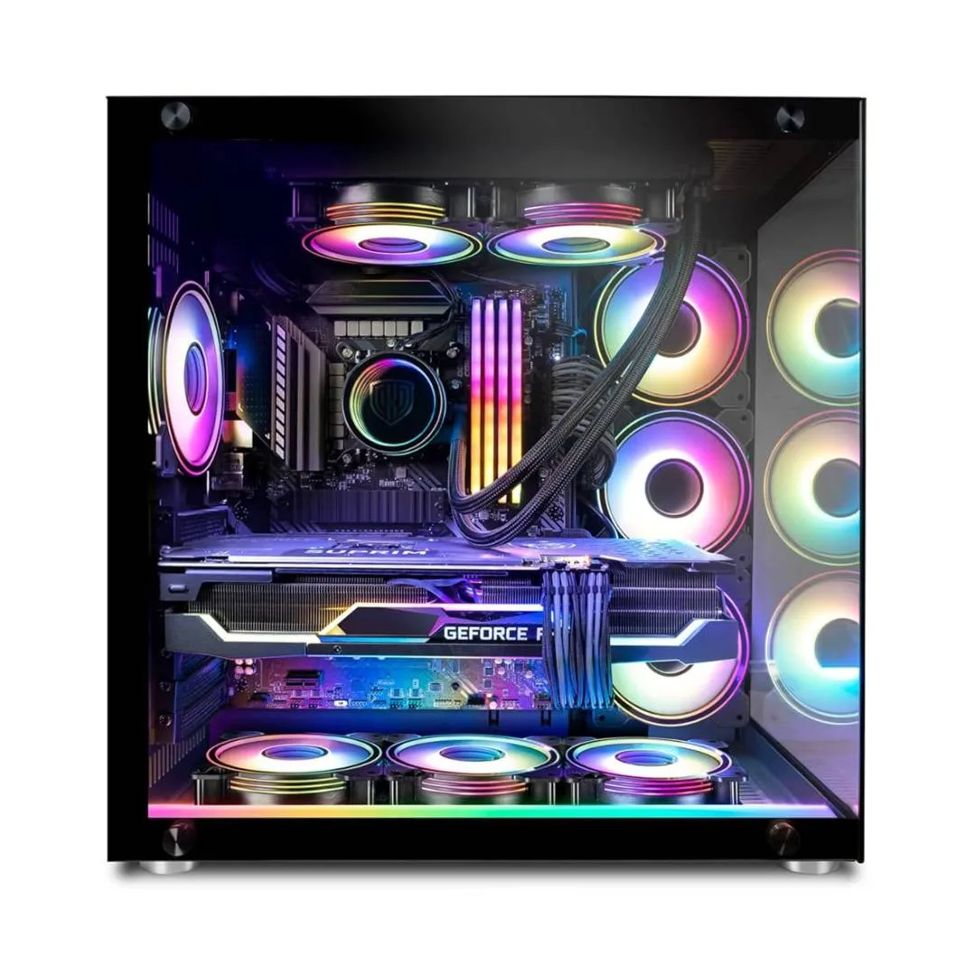 PC Gaming Assemblato (Ryzen 7 7800X3D, 32GB DDR5, 1TB NVMe, RX 7800 XT 16GB, WiFi) – Windows 11 Pro, fotografia 2