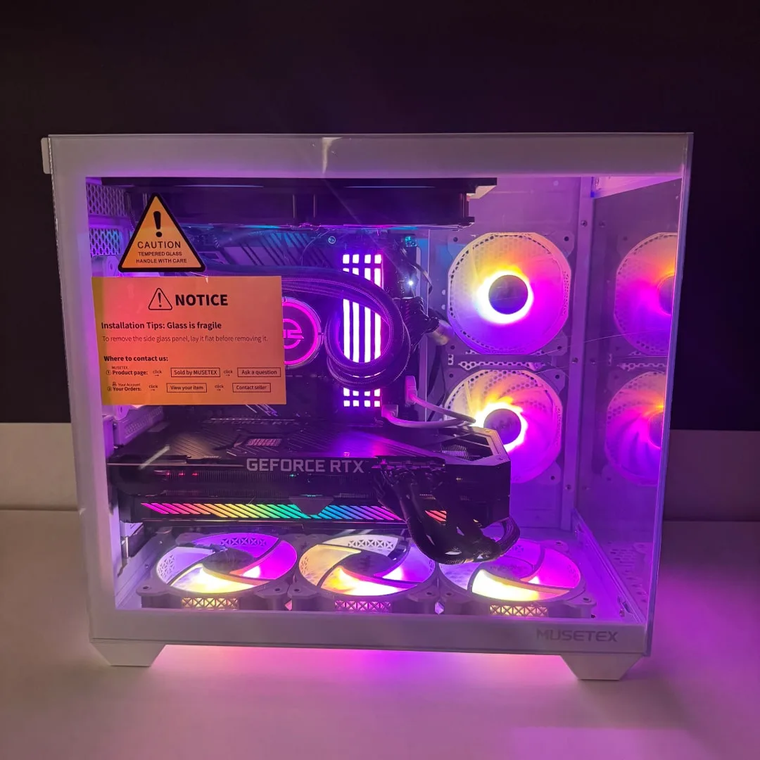 PC Gaming assemblato (Intel i9-10900K, 64GB RAM, 3TB SSD, RTX 3080 10GB, Wi-Fi) – Eccellente, fotografia 2
