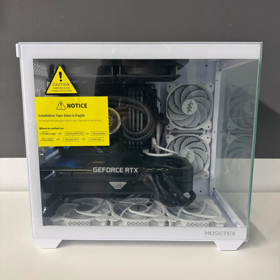 PC Gaming assemblato (Intel i9-10900K, 64GB RAM, 3TB SSD, RTX 3080 10GB, Wi-Fi) – Eccellente, fotografia 5