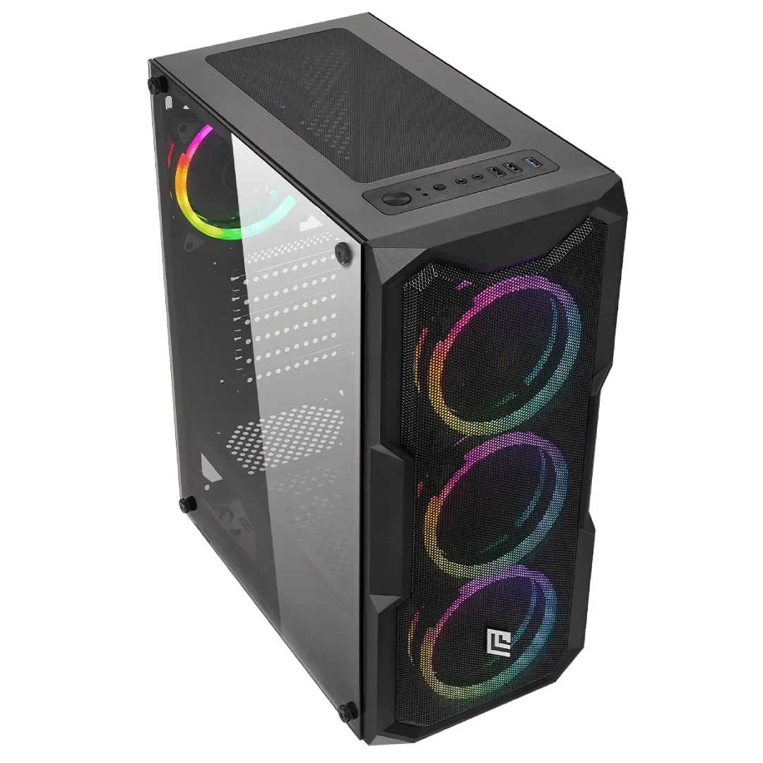 PC Gaming Assemblato (Ryzen 7 8-Core, 16GB RAM, 256GB SSD, GTX 1050 Ti 4GB) - Windows 11, fotografia 2