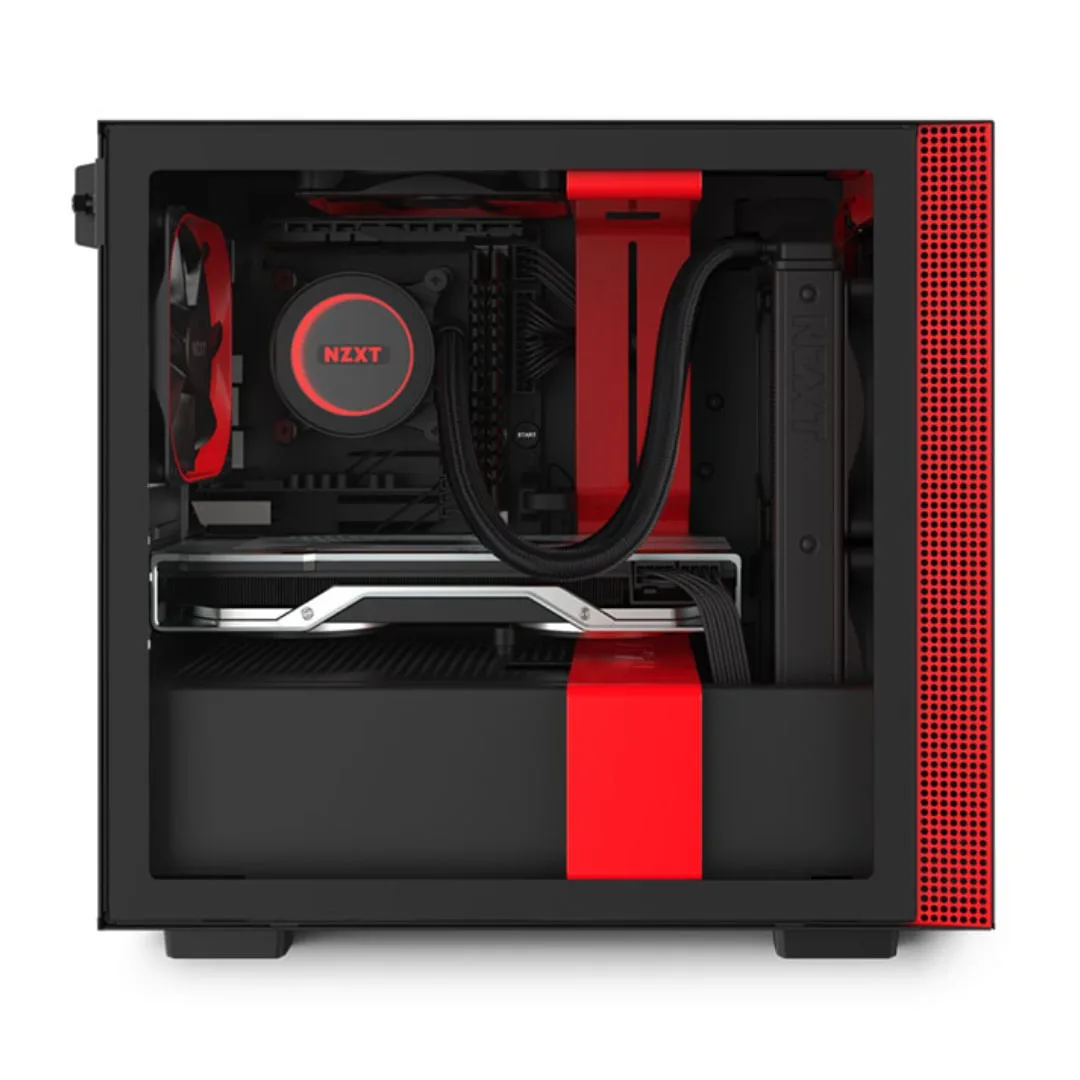 PC Gaming NZXT (Ryzen 5 6-Core, 16GB RAM, 512GB SSD, RX 580 8GB, WiFi) – Windows 11 Pro, fotografia 3