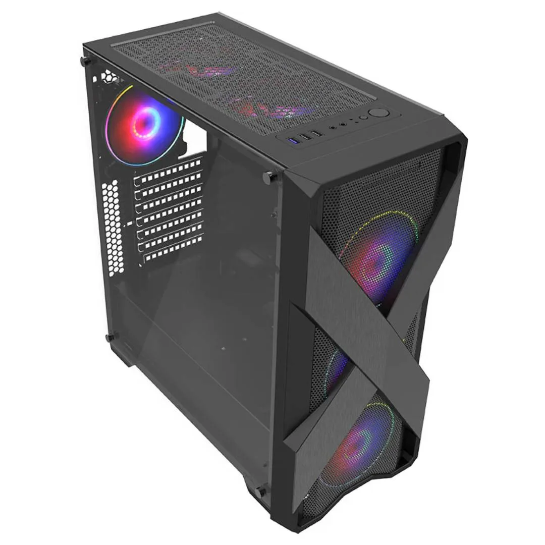 PC Gaming (Ryzen 5 6-Core, 16GB RAM, SSD 1,25TB SSHD, GTX 1660 SUPER 6GB) - Windows 11, fotografia 3