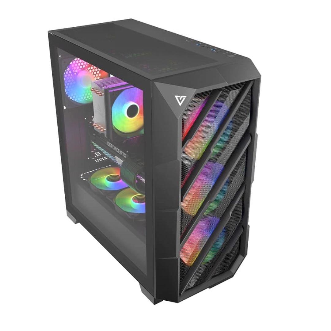 PC Gaming Ricondizionato assemblato ASUS (i5 6-core, 16GB, RTX 2070 SUPER 8GB, 1.5TB, Bianco) - Windows 11 - Ottimo, fotografia 3