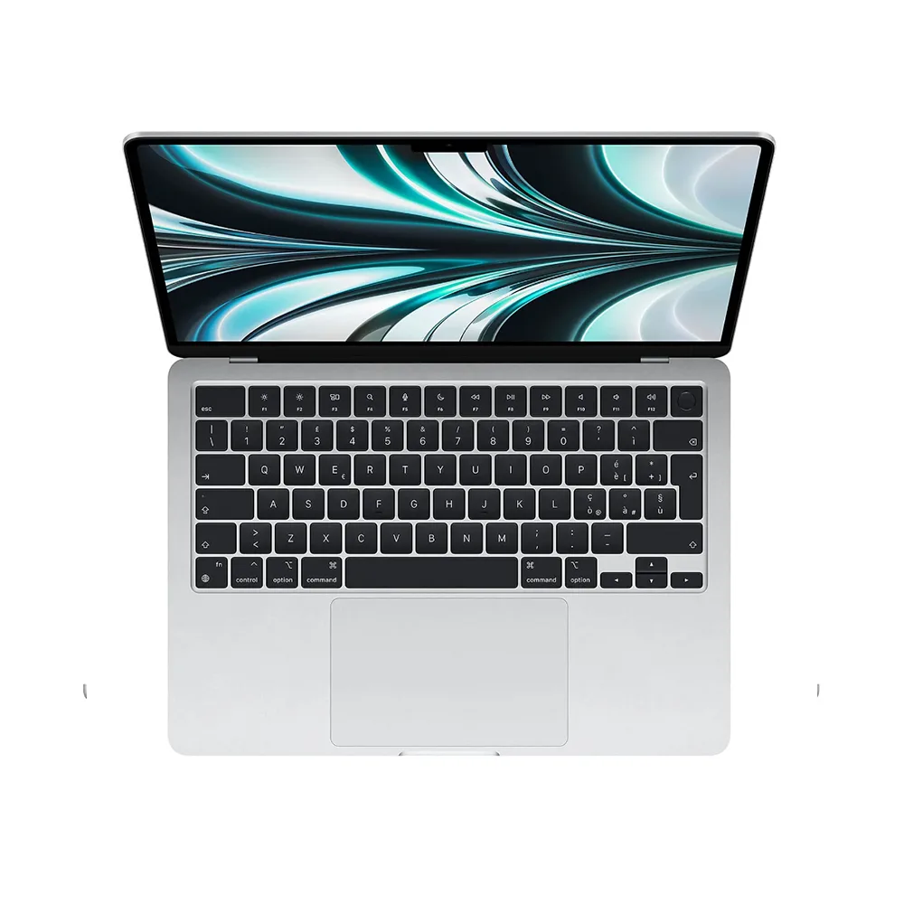 Apple MacBook Air 13 pollici (2022) M2 8-Core, GPU 8-Core, Argento, fotografia 5