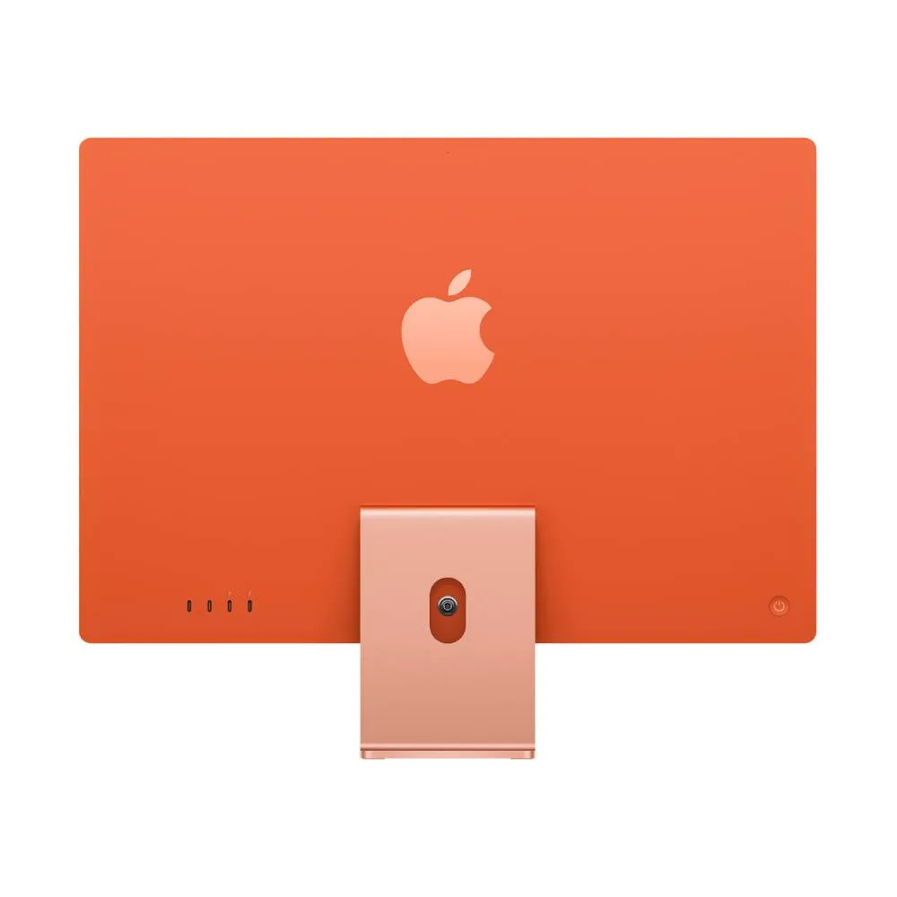 Apple iMac 24 pollici (2021) M1 8-Core, 4 porte Thunderbolt, Arancione, fotografia 2