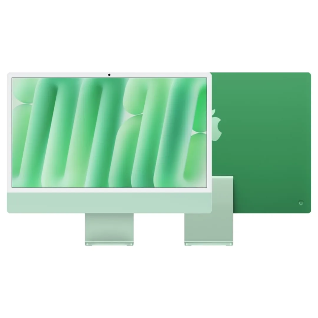 Apple iMac 24 pollici (2024) M4 8-Core, 2 porte Thunderbolt, Verde, fotografia 4