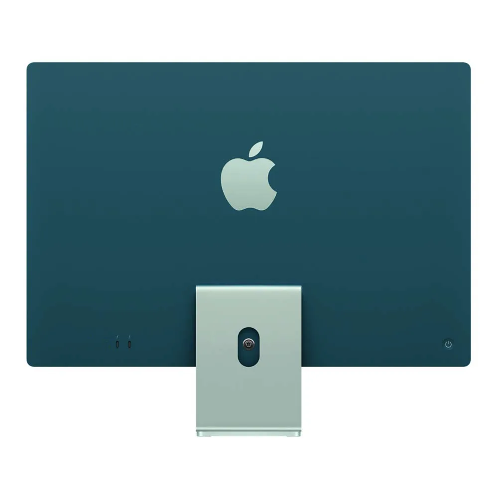 Apple iMac 24 pollici (2021) M1 8-Core, 2 porte Thunderbolt, Verde, fotografia 2
