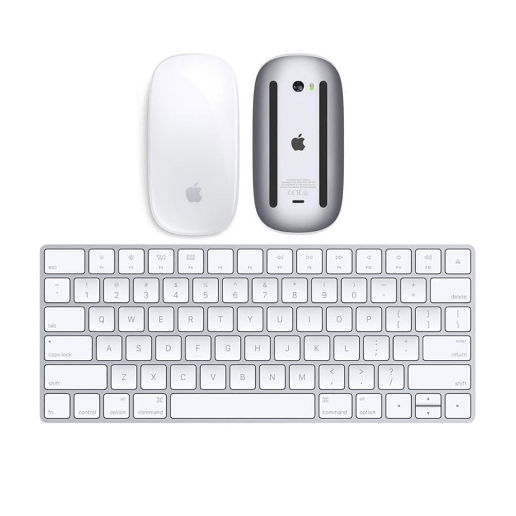 Apple Magic Mouse 2 + Magic Keyboard (2a Generazione) con batteria integrata (Ricondizionato)