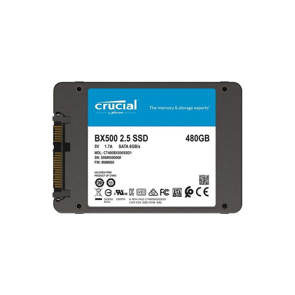 SSD SATA III 2,5" da 480GB + installazione macOS per MacBook e MacBook Pro (Nuovo)