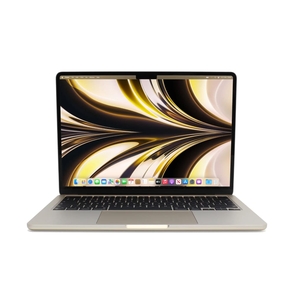 Apple MacBook Air (13,6 pollici, 2022, M2 8-Core) Ricondizionato - Galassia