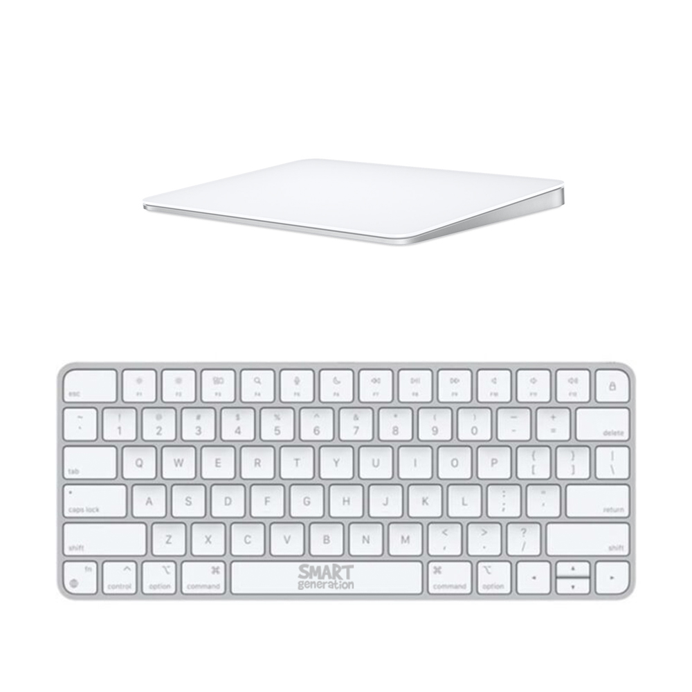Apple Magic Trackpad 2 + Magic Keyboard (2a Generazione) con batteria integrata (Ricondizionato)