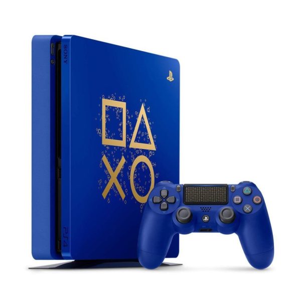 Sony PlayStation 4 Slim (Days of Play Edition, 500GB) Ricondizionato