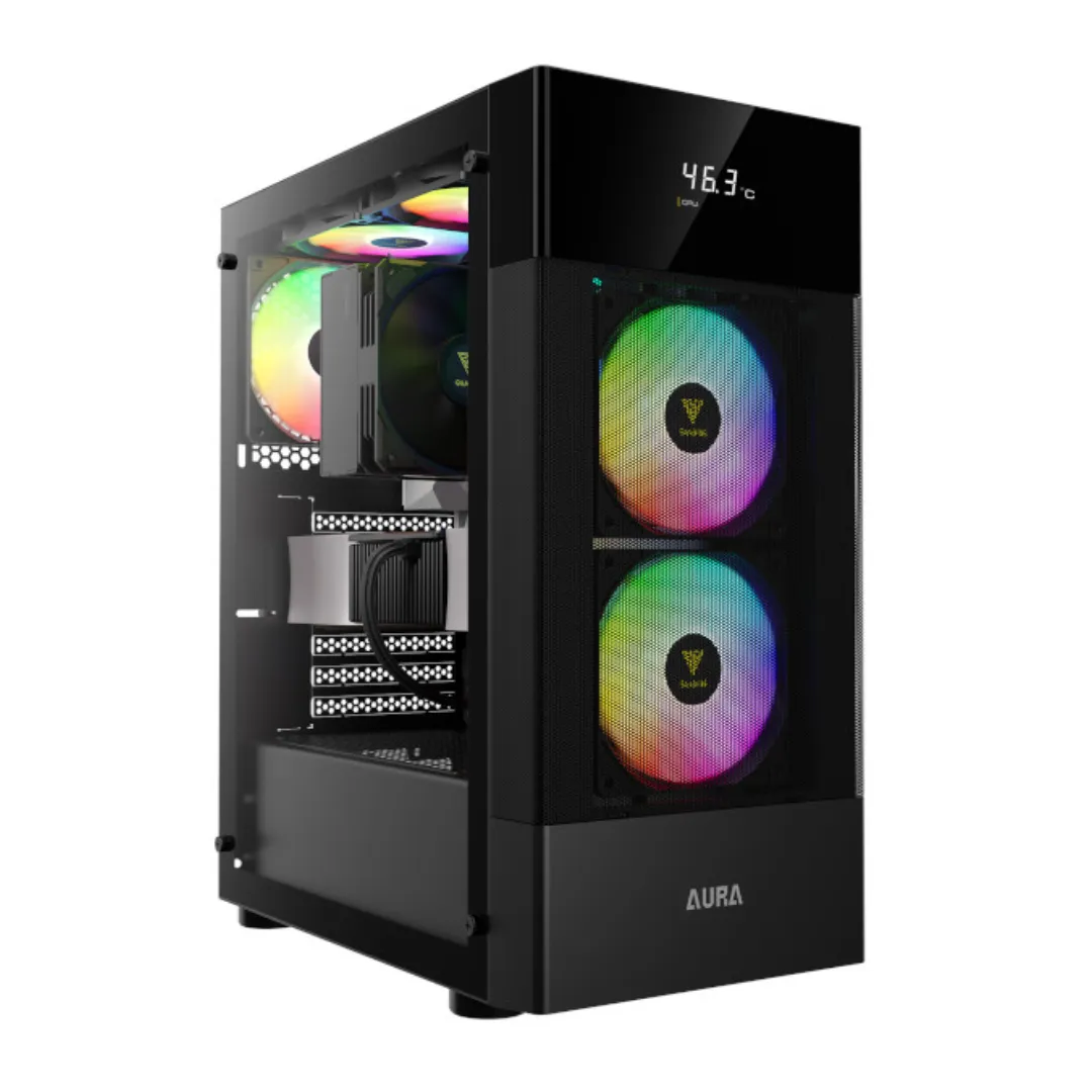 PC Gaming Assemblato Ricondizionato ASUS TUF (Ryzen 5 6-core, 32 GB, RX 7600, 1.5TB, WiFi) - Windows 11 - Eccellente