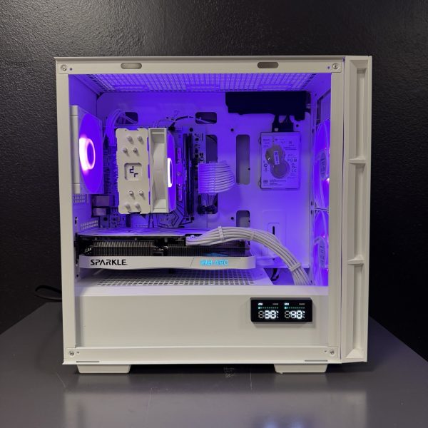 PC Gaming Assemblato (Intel i5 12400 6-core, Intel ARC A750 8GB, 32GB RAM, 1.5TB, Bianco) - Windows 11 - Nuovo - Image 6