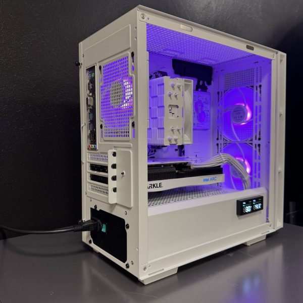 PC Gaming Assemblato (Intel i5 12400 6-core, Intel ARC A750 8GB, 32GB RAM, 1.5TB, Bianco) - Windows 11 - Nuovo - Image 7