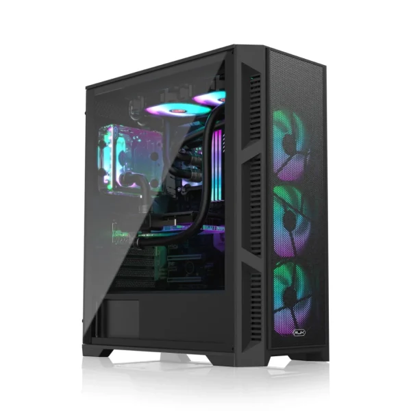 PC Gaming Ricondizionato assemblato MSI (Ryzen 5 6-core, 16GB, GTX 1660 Super 6GB, 1.5TB) – Windows 11 – Eccellente