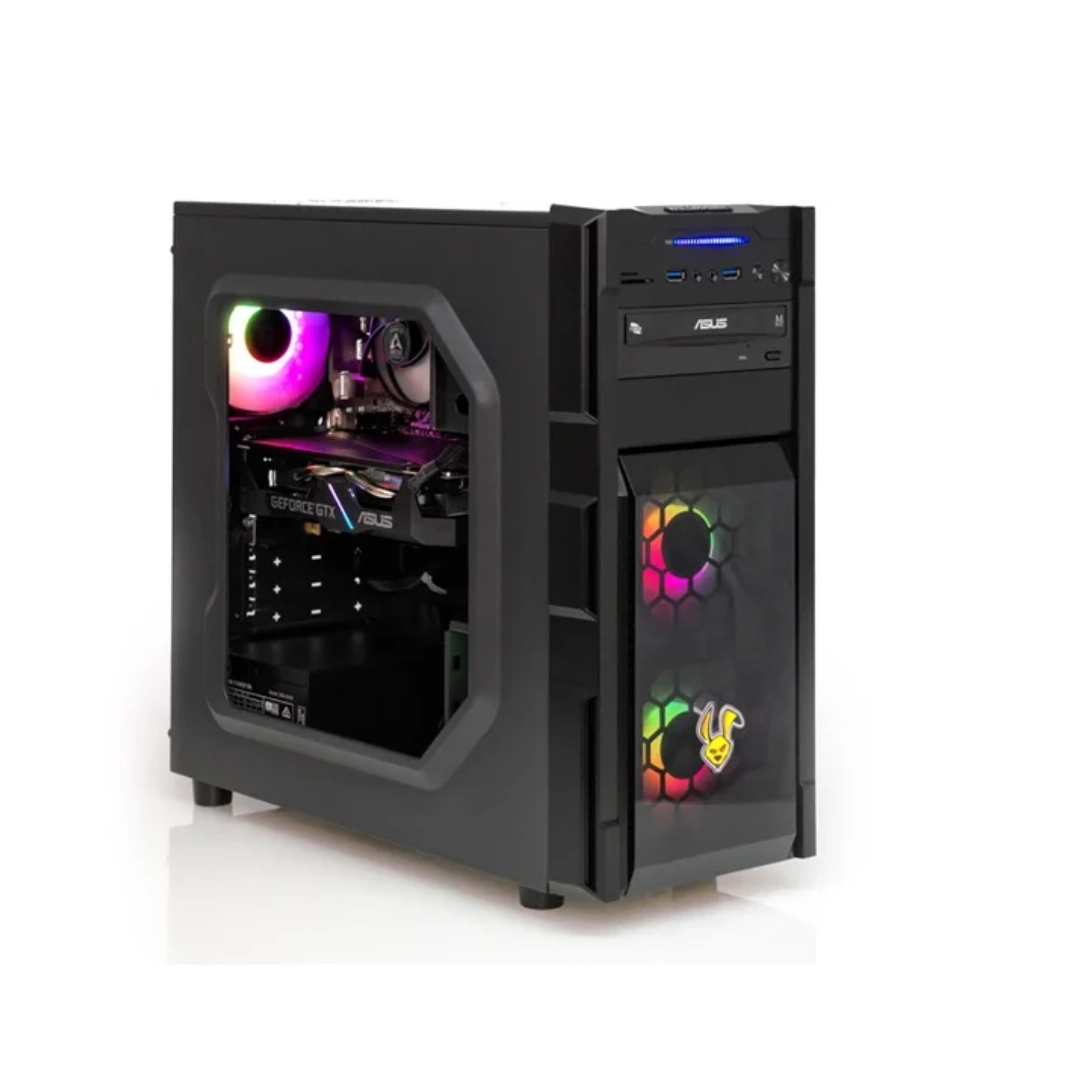 PC Ryzen 5 7500F RX 9060XT 16GB RAM DDR5 2TB NVMe WIN 11 + JÁTÉK za