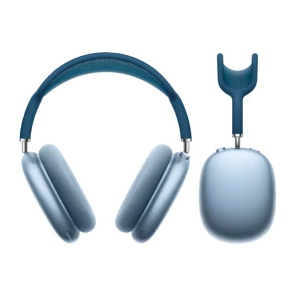 Apple AirPods Max (2020, Lightning) Ricondizionato - Celeste - Image 3
