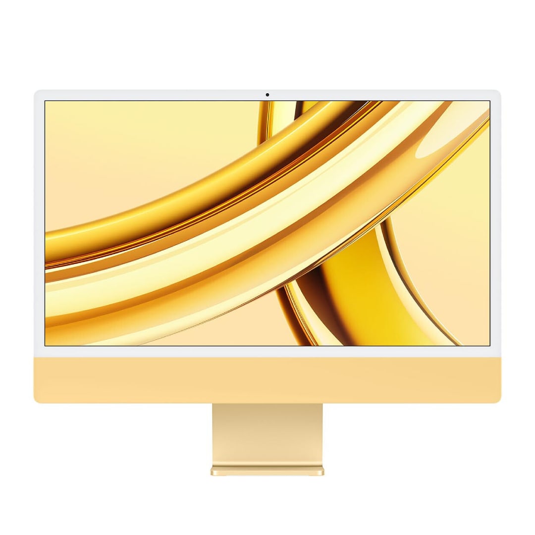 Apple iMac 24 pollici (2023) M3 8-Core, 4 porte Thunderbolt, Giallo