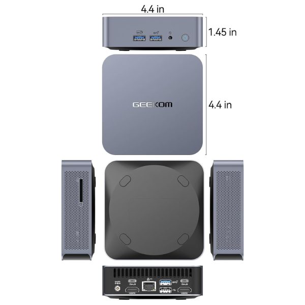 Mini PC GEEKOM GT1 Mega (Intel Ultra 9 185H, 32GB DDR5, 2TB SSD, Intel Arc, WiFi 7) – Windows 11 Pro - Image 4