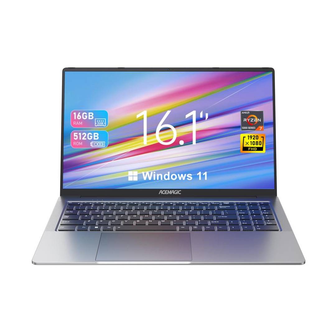 ACEMAGIC AX16 PRO 16,1″ FHD, Ryzen 7 5700U, 16GB RAM, 512GB SSD, AMD Graphics - Windows 11 - Image 3