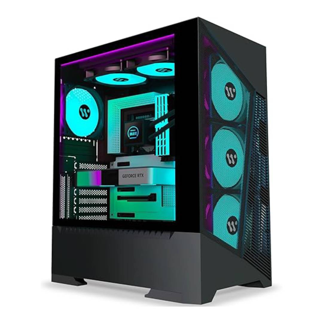 PC Gaming assemblato (Ryzen 7 8-Core, 48GB RAM, 2TB SSD, RTX 4060 Ti 8GB) - Windows 11 Pro