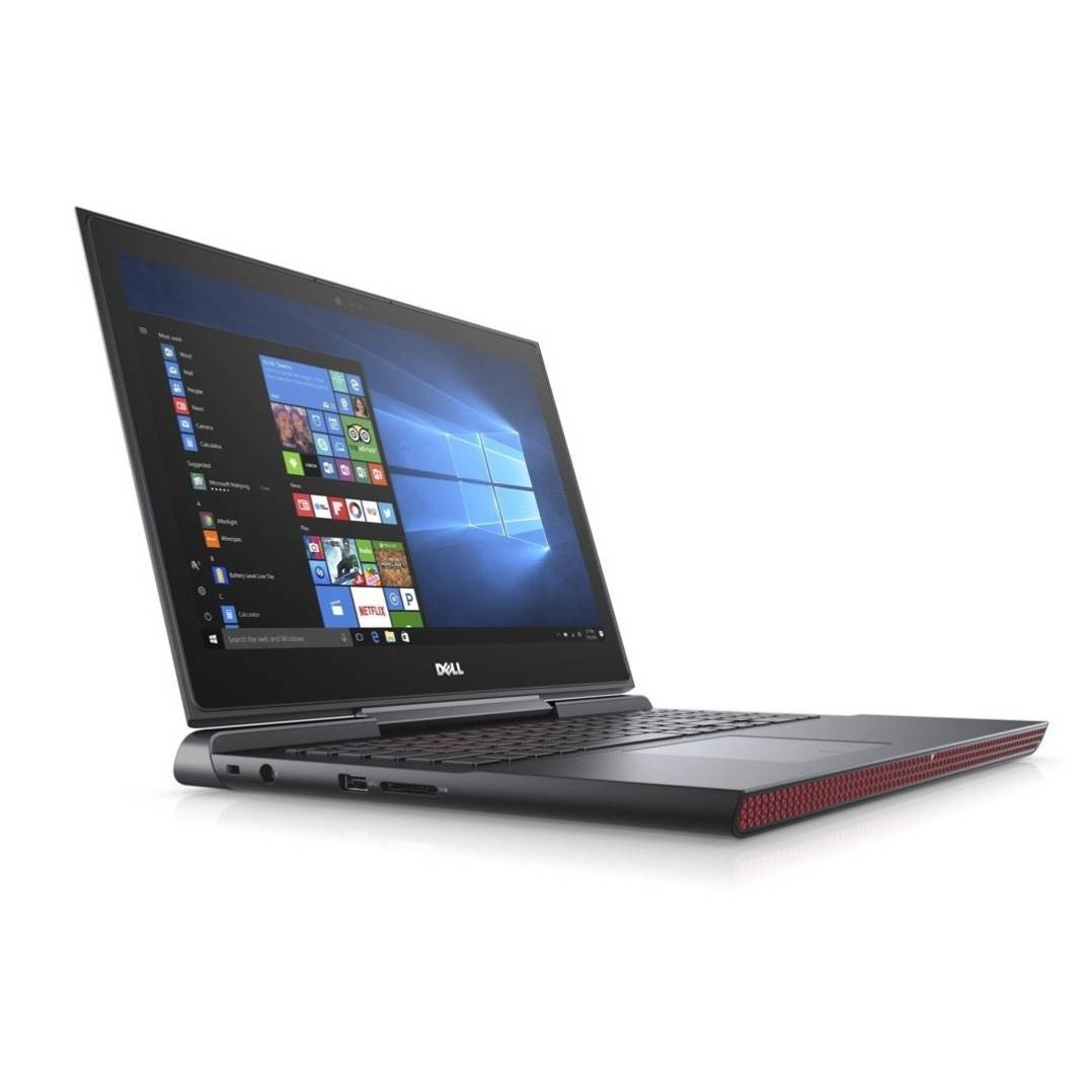 Dell Inspiron 15 7000 (15 pollici, Intel i7 7700HQ, 16GB RAM, 256GB SSD + 1TB HDD, GTX 1050 Ti 4GB) Ricondizionato - Image 2